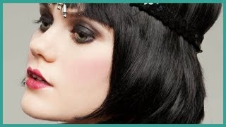 Great Gatsby 1920s Inspired HAIR and MAKEUP [upl. by Eimam]