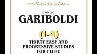 G Gariboldi 30 Easy and Progressive Studies for Flute 14 [upl. by Konstantin]