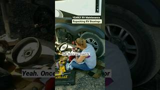 Repacking RV Wheel Bearings shorts [upl. by Gordan]