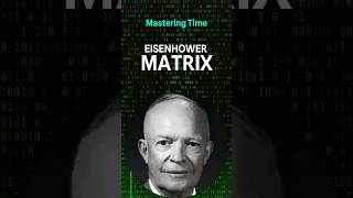 Eisenhower Matrix Master Time Management [upl. by Pitts]