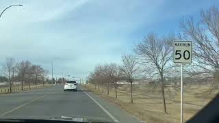 Driving from Saskatchewan highway 2 to PetroCanada [upl. by Doble915]