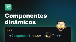 Vue js  Renderizando componentes dinamicamente [upl. by Ellehcsar]