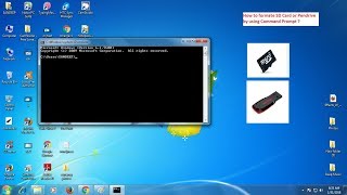 Format memory card using command prompt [upl. by Alden]