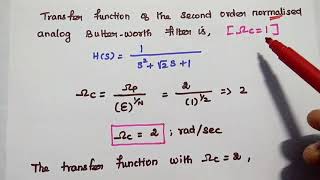 Digital Butterworth Filter using Bilinear Transformation  Problem Solved  DTSP  DSP [upl. by Purpura]