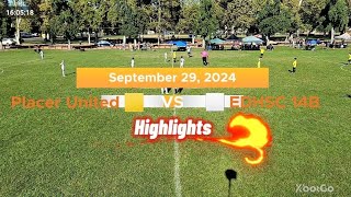 Capital Cup  EDHSC vs Rocklin FC  September 29 2024  Highlights [upl. by Sherborne414]