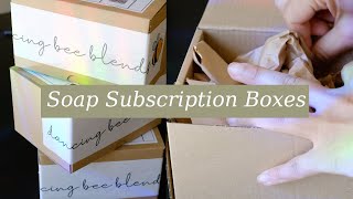 Package orders with me Seasonal soap subscription boxes [upl. by Yerbua]