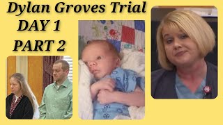 DYLAN GROVES TRIAL DAY 1 PART 2 MATERNITY NURSE [upl. by Nannette]