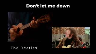 Dont let me down The Beatles ukrere instrumental [upl. by Fish]