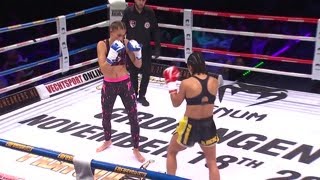 Georgina Van Der Linden vs Ilsury Hendrikse  MMA  Enfusion 56 [upl. by Aundrea]