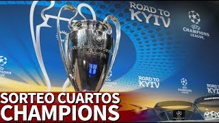 Sorteo Champions League 2018  Así vivimos el sorteo de cuartos de final  Diario AS [upl. by Katey756]