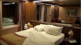 Carnival Liberty Ocean Suite Stateroom 7283 [upl. by Drofliw]