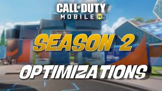 COD Mobile SEASON 2 OPTIMIZATIONS EXPLAINED [upl. by Thissa]