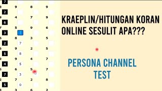 Tes Kraeplin Online [upl. by Leoline731]