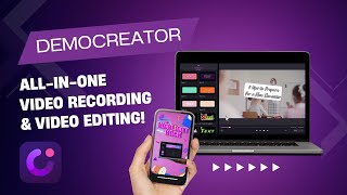 DemoCreator 8  Screen Recording amp AIPowered Editing for Online Courses on Mac  Tutorial [upl. by Schramke]