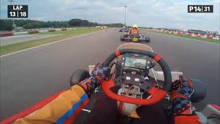 Finale KZ2 Gara Onboard Trofeo dautunno 2021 South Garda Karting [upl. by Zinck]