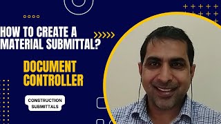 How to CreateMake Material Submittal MS in ConstructionDocument Control [upl. by Nolur176]