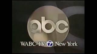 ABC  Network Bumper ID WABCTV Version 1996 [upl. by Saibot]