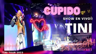 ❤️TINI  CUPIDO💘 EN VIVO ESPECTACULAR  TINI Tour  Barcelona [upl. by Trebbor]