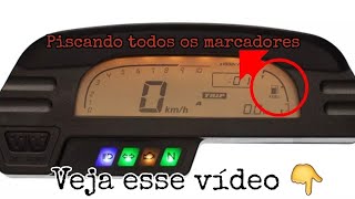 Marcador do combustível xre 300 piscando Como resolver [upl. by Cletus]