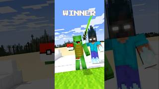 Mikey Ultimate Herobrine Vs Technoblade Entity minecraft minecraftshorts [upl. by Glorianna]