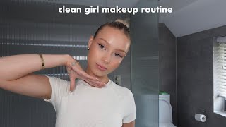 my ‘clean girl’ makeup routine [upl. by Oalsecnew]