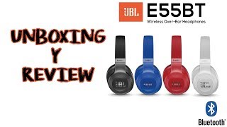 JBL E55BT  Auricular Bluetooth  Review [upl. by Dyer17]