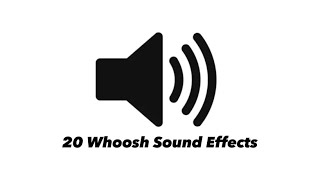 20 FREE CINEMATIC WHOOSH SOUND EFFECTS  High quality 4k Audios [upl. by Vierno404]