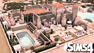 Tartosa Lounge  Restaurant  No CC  The sims 4  Stop motion Speed build [upl. by Filide]