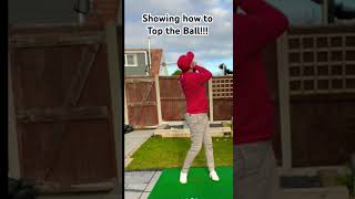 This went VERY WRONG whoops golfswing top [upl. by Selec]