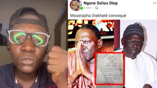 Lamignou darou 🤣 Convocation de Moustapha Diakhaté à la cybercriminalité [upl. by Llerrehs]