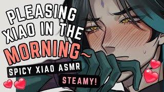 SPICY XIAO ASMR Making Xiao blush first thing in the morning Xiao x Listener Fan Audio [upl. by Odlabu]