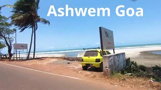 Ashwem Beach 2020  Beautiful places in Goa  Ashwem  Morjim [upl. by Naira]