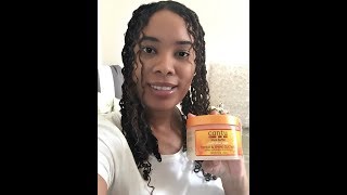 Finger Curls using Cantu Shea Butter Naturals Line [upl. by Drofwarc]