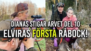 Dianas Stigar Arvet del 10  Elviras första råbock [upl. by Berkley]