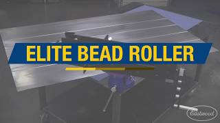 How Its Made Largest Hand Crank Bead Roller On the Market Eastwood Elite 27quot Bead Roller [upl. by Ylla569]