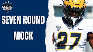 Colts 7Round 2024 NFL Mock Draft The Perfect Draft [upl. by Etteneg]