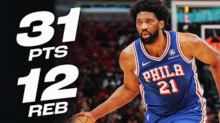 Joel Embiid Drops 31PT DOUBLEDOUBLE In ChiTown  December 8 2024 [upl. by Eynaffit625]