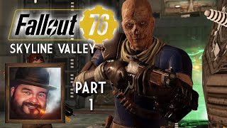 Oxhorn Plays Fallout 76s Skyline Valley  Part 1 [upl. by Eanar]