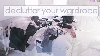 Declutter your Wardrobe ☁ DAY TWO  Simplify your Life Challenge [upl. by Semaj]