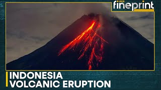 Indonesia 10 Die In Volcanic Eruption  Latest News  WION Fineprint [upl. by Aran799]