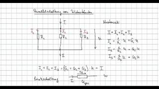 Grundlagen der Elektrotechnik  Parallelschaltung von Widerständen [upl. by Ahsiekin]