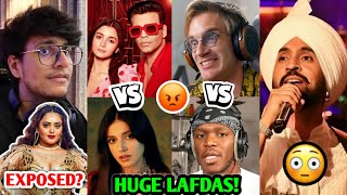 People are SHOCKED amp ANGRY over this😨 Triggered Insaan Divya Vs Alia amp Karan KSI Vs PewDiePie [upl. by Forster]