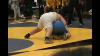 Whoifwhat  Section V A2 wrestling 2024 3rd place 285lbs [upl. by Acirem]