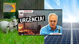 O negacionismo climático sutil de Carlos Nobre no Ópera Mundi [upl. by Suilenrac811]