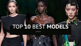 Top 10 Best Models of 2020  Runway Collection [upl. by Ailyt368]