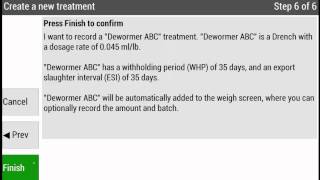 How to use the Treatment Dosage Calculator in the XR5000 Indicator [upl. by Margarete]