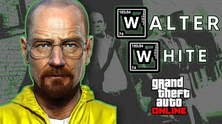 COMO CREAR a WALTER WHITE en GTA ONLINE PS4👨🏻‍🔬 [upl. by Lehsreh283]