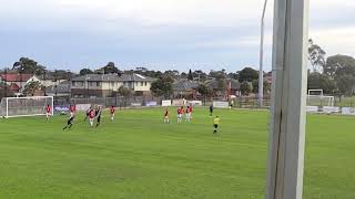 Round 18 Pascoe Vale vs North Geelong  Aydin Free Kick [upl. by Idzik]