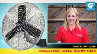 Oscillating Wall Mount Fans [upl. by Liss]