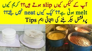 how to crumb coat your customize cakes professional guidance pt1NadiyaTanvir [upl. by Ungley282]